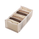 Mesh wardrobe clothes organizer