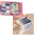 Mesh wardrobe clothes organizer