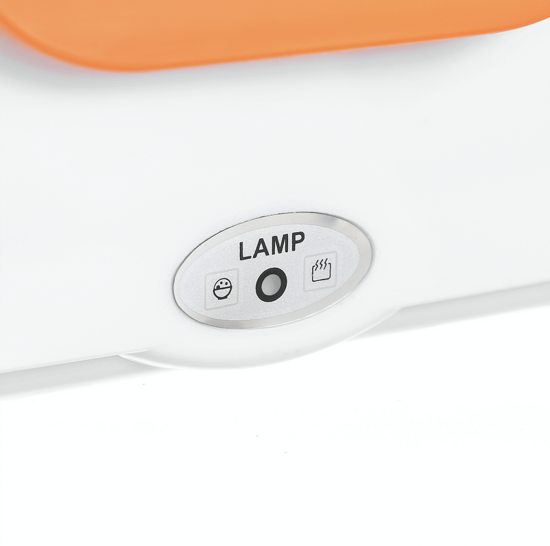 Electric and portable heated lunch box