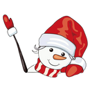 Christmas Windscreen Wiper Sticker