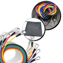 Complete Exercise Resistance Bands Set (11 Pcs)
