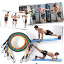 Complete Exercise Resistance Bands Set (11 Pcs)