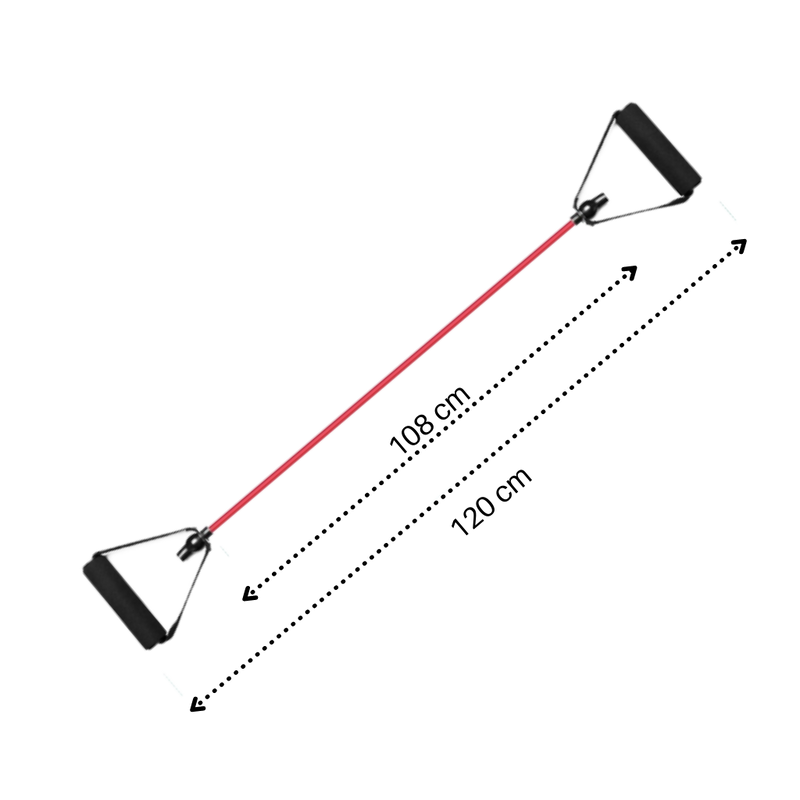 Complete Exercise Resistance Bands Set (11 Pcs)