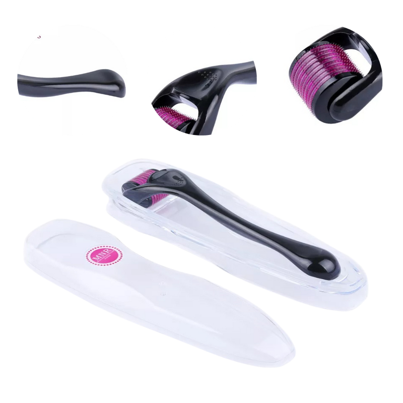 Derma roller for hair and beard growth
