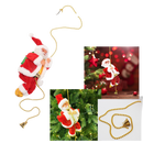 Electric climbing Santa Claus decoration