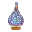 Essential Oil Diffuser Fireworks Pattern Vase Shape
