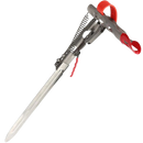 Fishing rod holder with springs