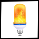 Flickering LED Flame Lamp