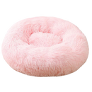 Fluffy Plush Donut Pet Bed