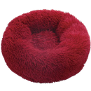 Fluffy Plush Donut Pet Bed