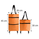 Foldable Trolley grocery Bag 30L
