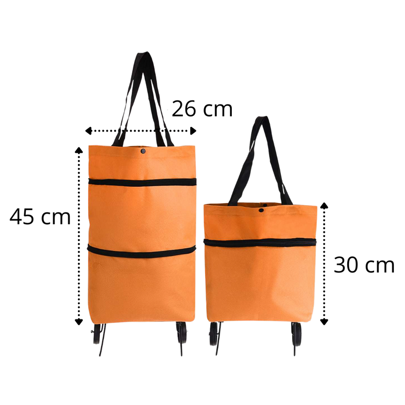 Foldable Trolley grocery Bag 30L