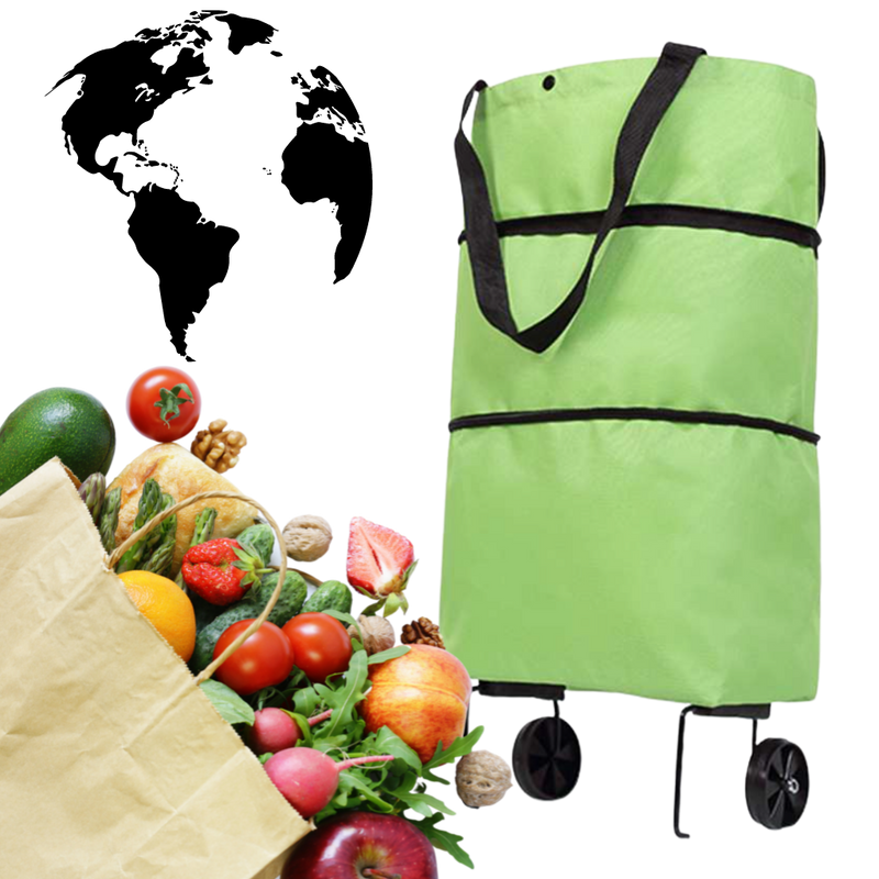 Foldable Trolley grocery Bag 30L