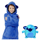 2 in 1 Foldable hoodie plush