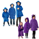 2 in 1 Foldable hoodie plush