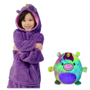 2 in 1 Foldable hoodie plush