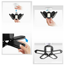 Garage Light with 5 Foldable Panels