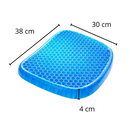 Gel seat cushion for pressure relief