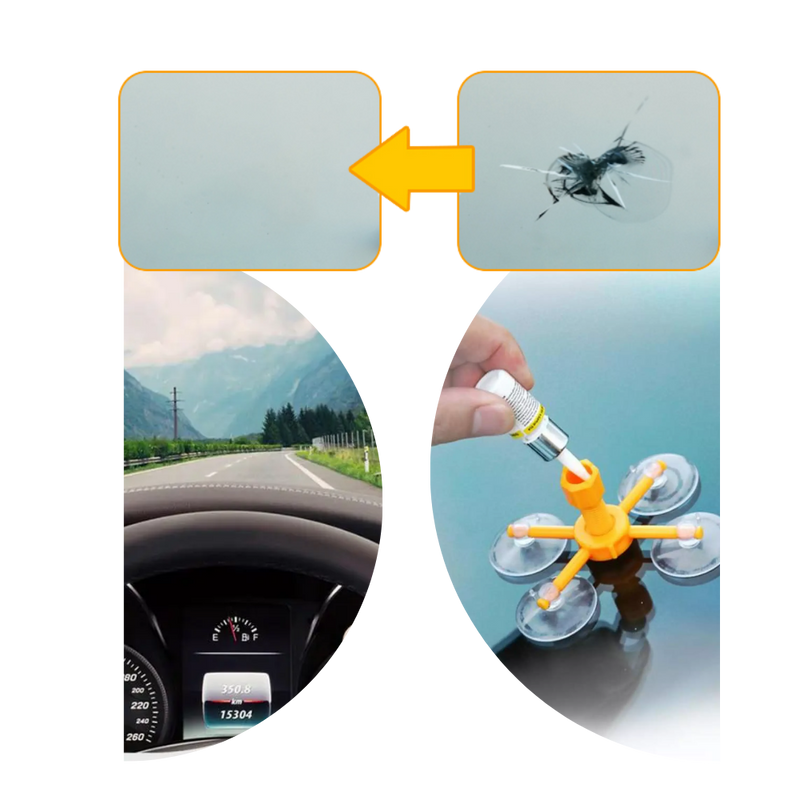 Windshield Glass Repair Kit