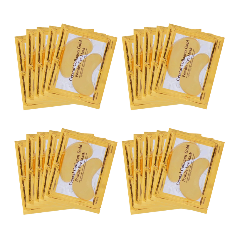 24K Gold Collagen Eye Mask (20 pairs)
