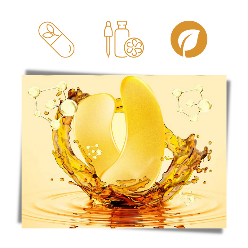 24K Gold Collagen Eye Mask (20 pairs)