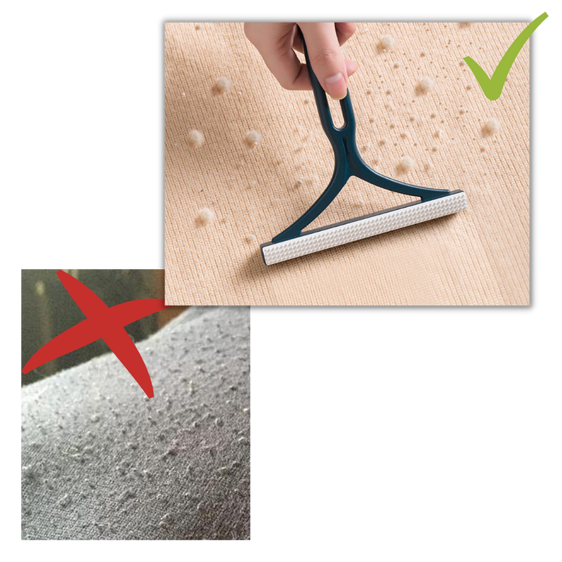 2 Pieces of Double-Sided Manual Hair Remover for Clothes