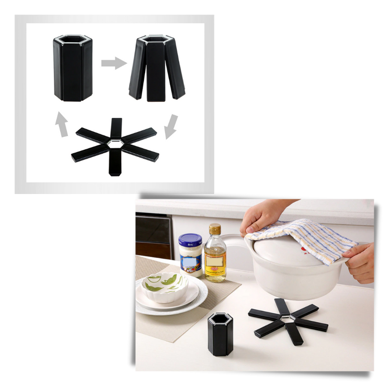 Foldable Hexagonal Potholder