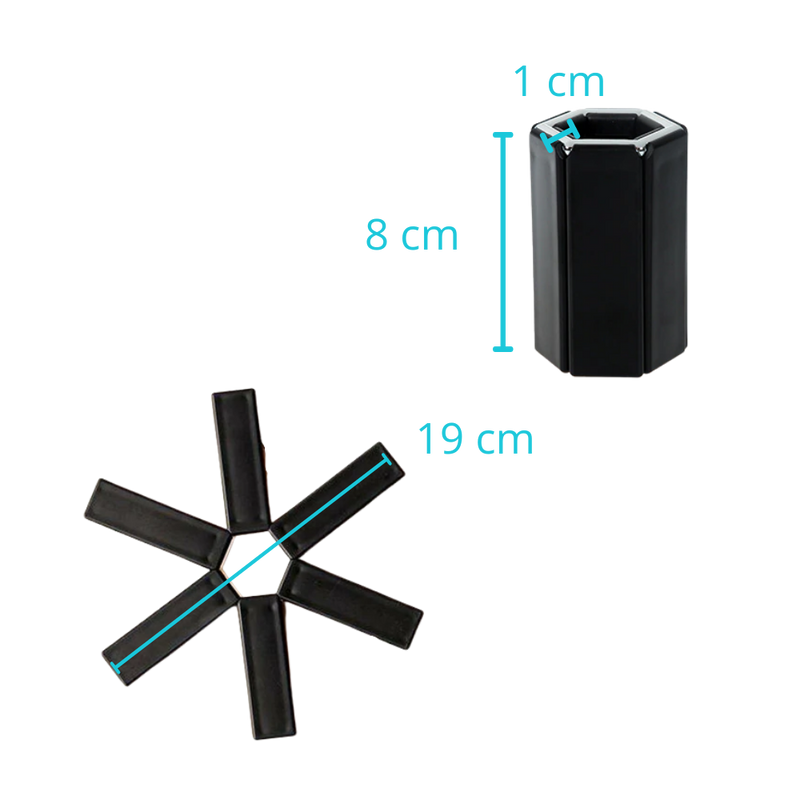 Foldable Hexagonal Potholder