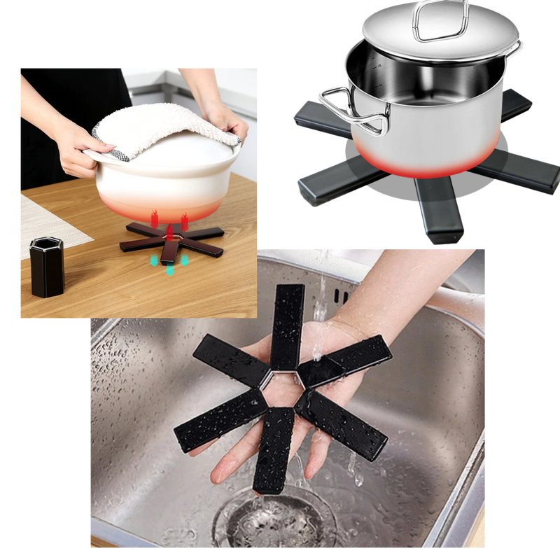 Foldable Hexagonal Potholder