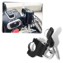 Anti-Theft Motorcycle Helmet Lock