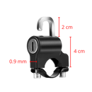 Anti-Theft Motorcycle Helmet Lock