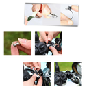 Anti-Theft Motorcycle Helmet Lock