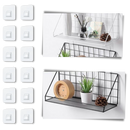 Pack of Adhesive Wall Hooks