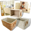 Hand Woven Wicker Basket