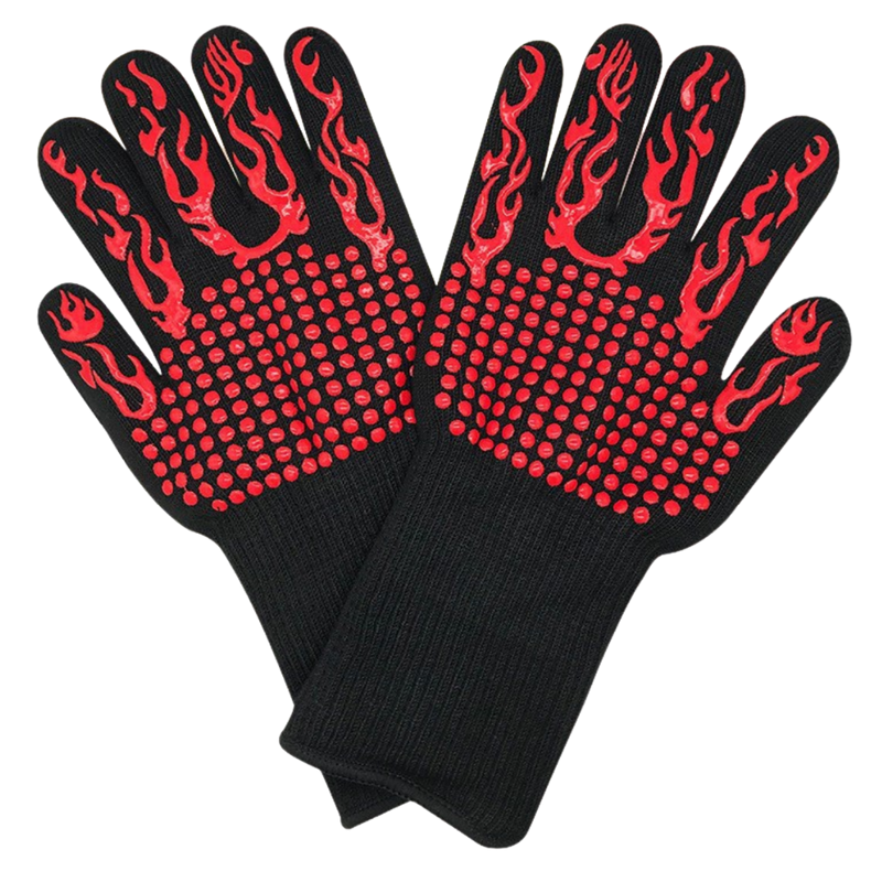 Heat resistant BBQ gloves (1 pair)