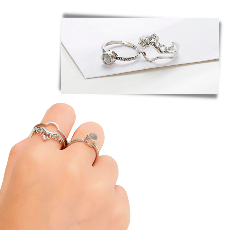 100 Languages "I love you" Beautiful Ring