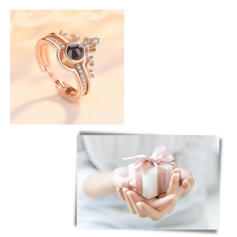 100 Languages "I love you" Beautiful Ring