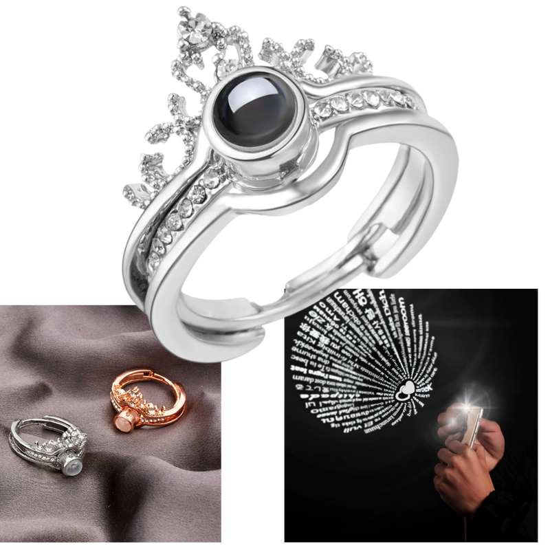 100 Languages "I love you" Beautiful Ring