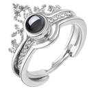 100 Languages "I love you" Beautiful Ring
