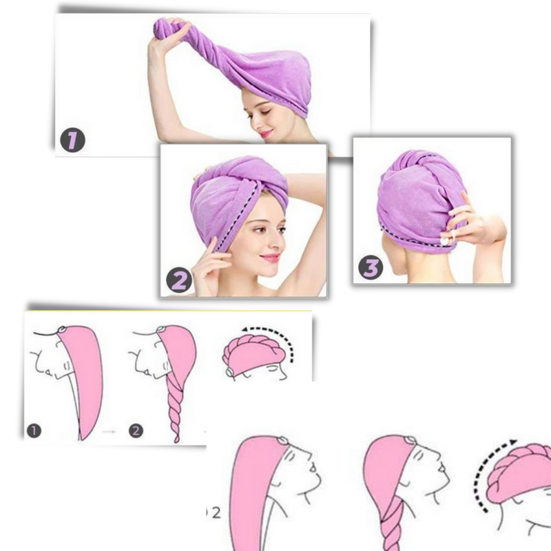 Instant Dry Hair Towel