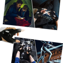 Pair of LED Gloves With Waterproof Lights