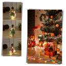 LED Transparent Christmas Ball Lightbulb