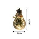 LED Transparent Christmas Ball Lightbulb