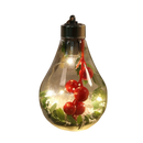 LED Transparent Christmas Ball Lightbulb