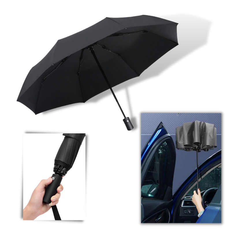 Windproof LED Sun & Rain Umbrella