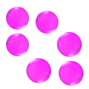 Pack of 6 LED Glowing Golf Balls