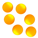 Pack of 6 LED Glowing Golf Balls