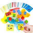 Montessori Magic Cube Emoji Game