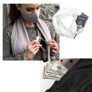 Warm Muffler With Hidden Pocket