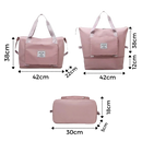 Multi use expandable and foldable travel bag